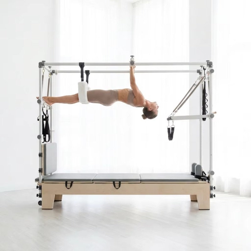 Pilates Yoga Studio - อุปกรณ์ฝึกโยคะทรงสี่เหลี่ยมคางหมูแบบปรับได้ 360 องศา ยี่ห้อ YTTYIN รุ่น