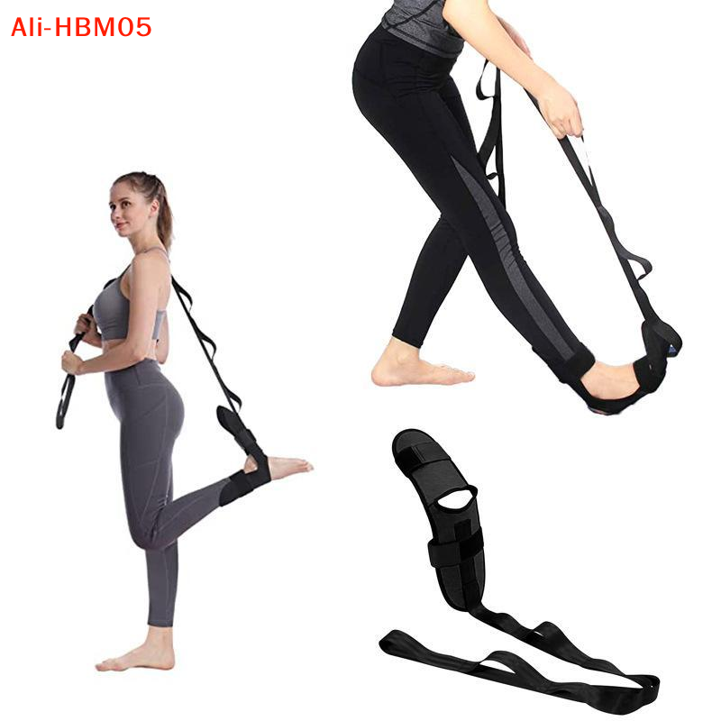 Pilates Yoga Oxford - (HB05) สายรัดยืดขาและเท้าสำหรับโยคะ - ผ้าอ๊อกซ์ฟอร์ด เหมาะสำหรับพิลาทิสและโยคะ ใช้ได้หลากหลาย