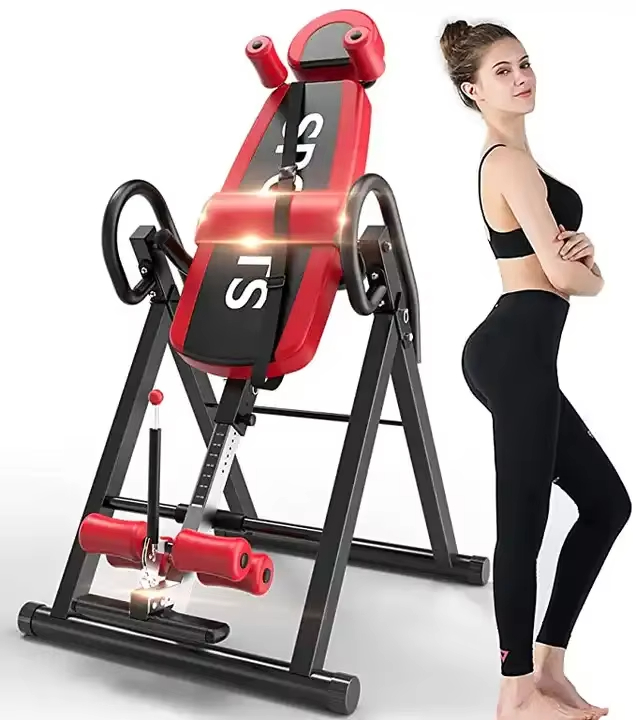 Inversion Table Fold - เครื่องออกกำลังกายแบบพับได้ Harbour New Gym Fitness สำหรับการฝึกยืนกลับหัว