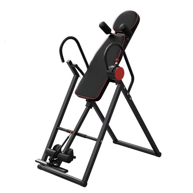 Inversion Table Fold - อุปกรณ์ออกกำลังกายแบบพับได้ ลดราคาพิเศษ สำหรับฟิตเนสที่บ้าน ช่วยผ่อนคลายกล้ามเนื้อ ฝึกแฮนด์สแตนด์ เครื่องแฮนด์สแตนด์