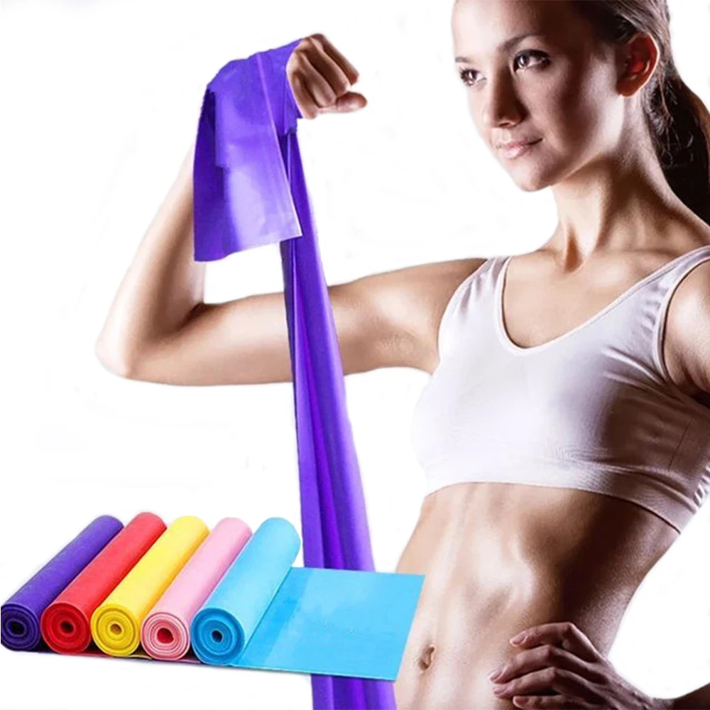 Pilates Yoga Circle - ยางยืดโยคะแบบพกพา วงกลมสะโพกพิลาทิส สายรัดยางยืดลาเท็กซ์ สายรัดออกกำลังกายสำหรับครอบครัว สายรัดฝึกความแข็งแรง
