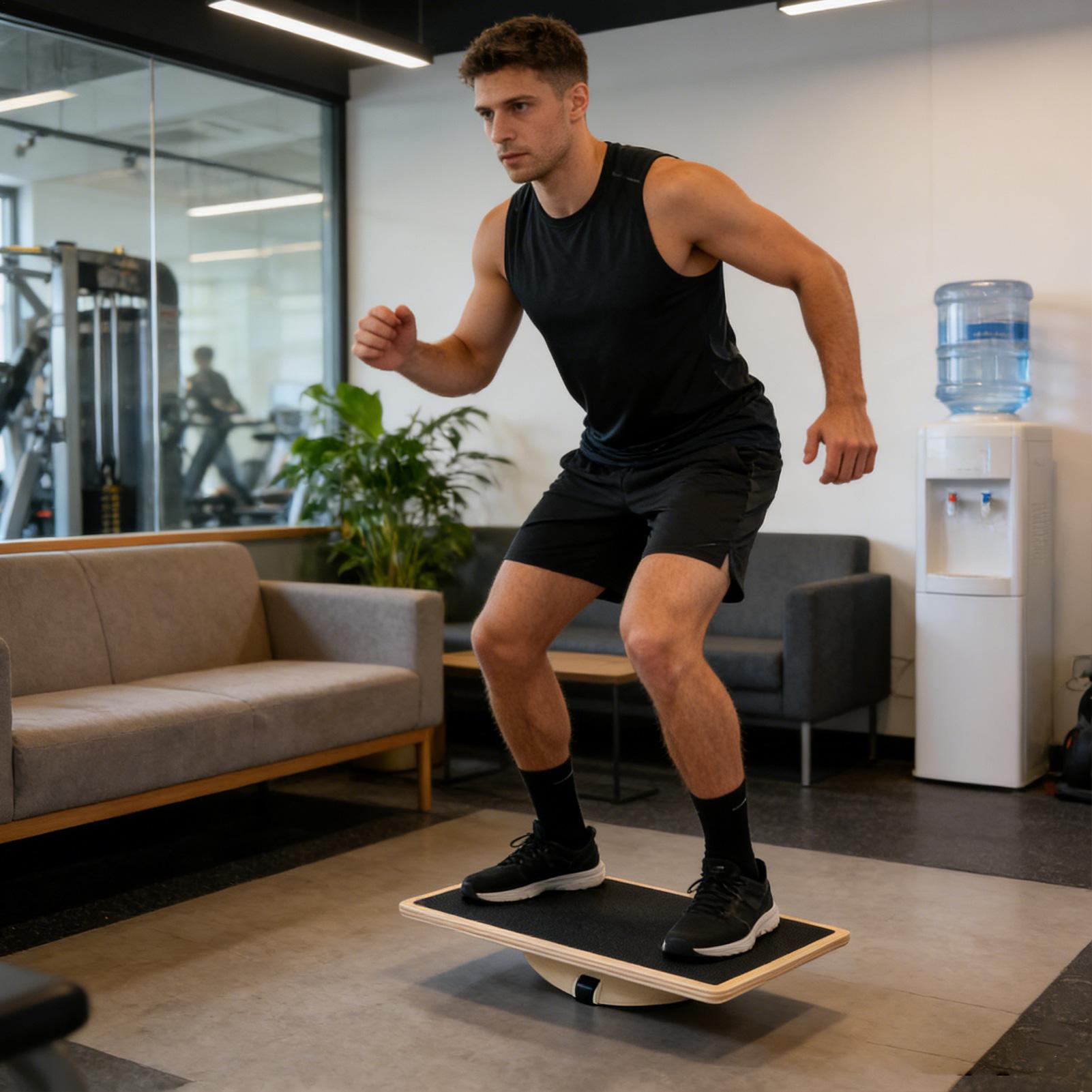 กระดานไม้โยกเยก กระดานไม้กันลื - Balance Board Wobble บทวิจารณ์และราคา
