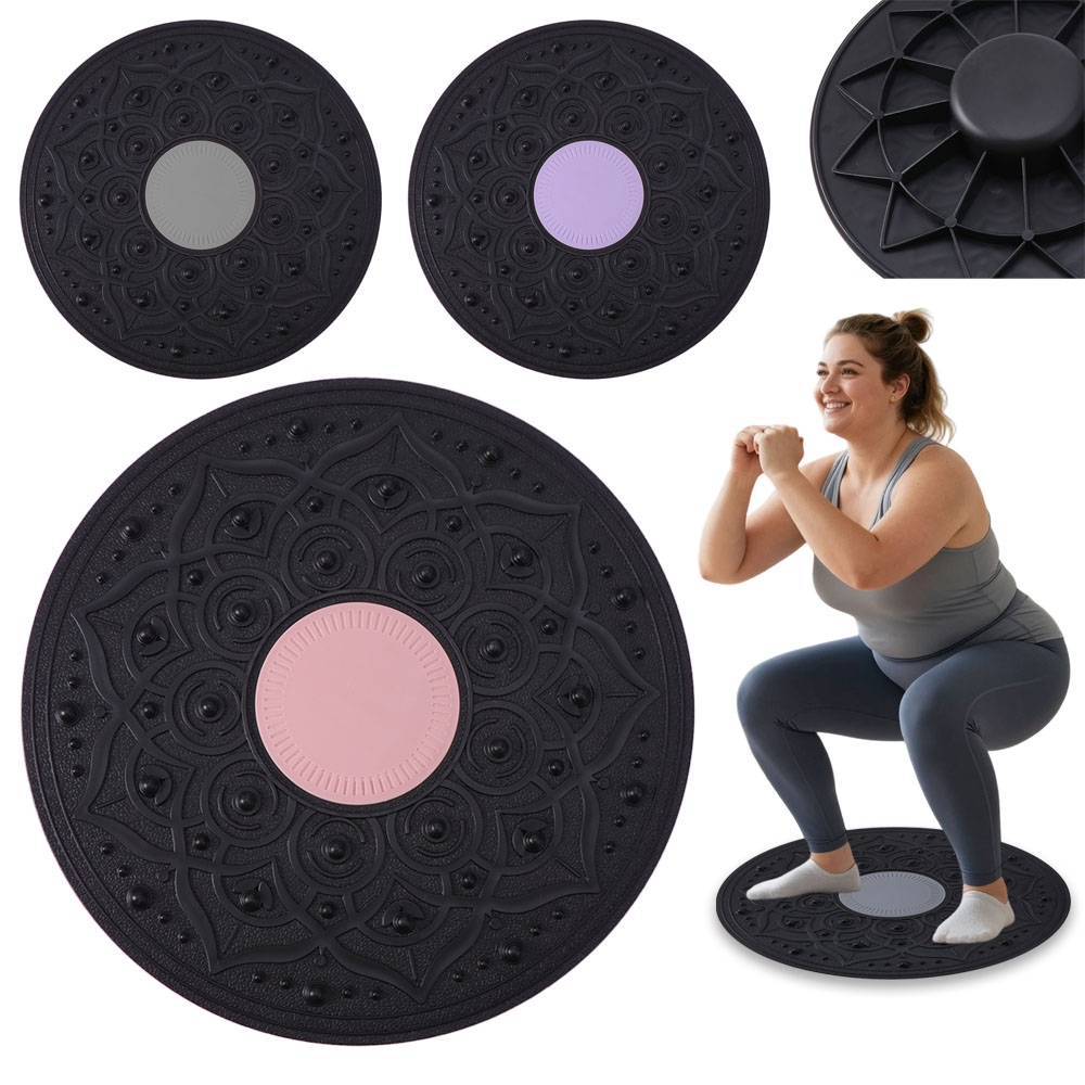 แผ่นโยคะฝึกสมดุล ป้องกันการลื่ - Balance Board Wobble บทวิจารณ์และราคา