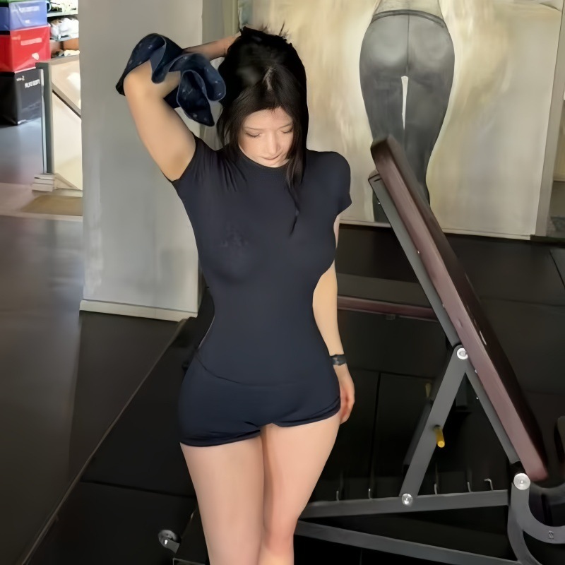 ชุดโยคะ 2 ชิ้น แขนสั้น ยืดหยุ่ - Pilates Yoga Oxford บทวิจารณ์และราคา