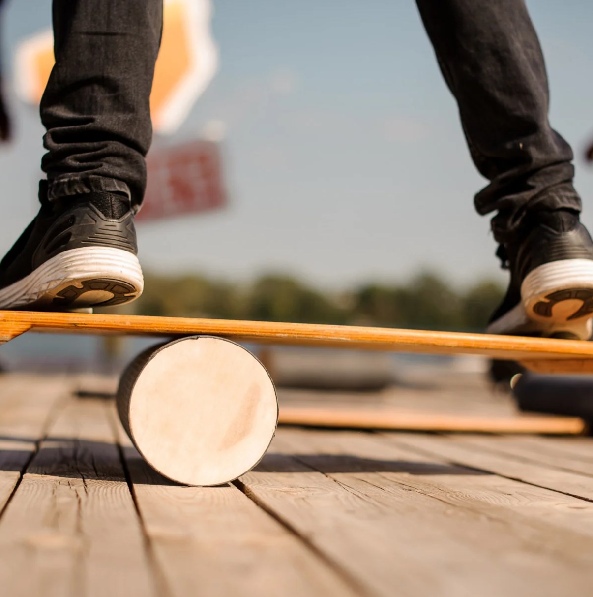 กระดานโยคะไม้สำหรับเด็ก กระดาน - Balance Board Wobble บทวิจารณ์และราคา