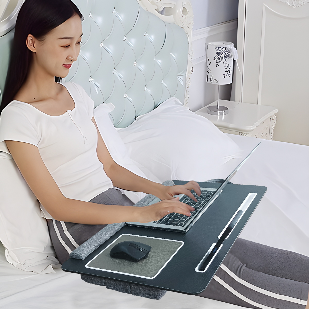MUMUCC โต๊ะเตียงแบบพกพาสําหรับ - Inversion Table Fold บทวิจารณ์และราคา