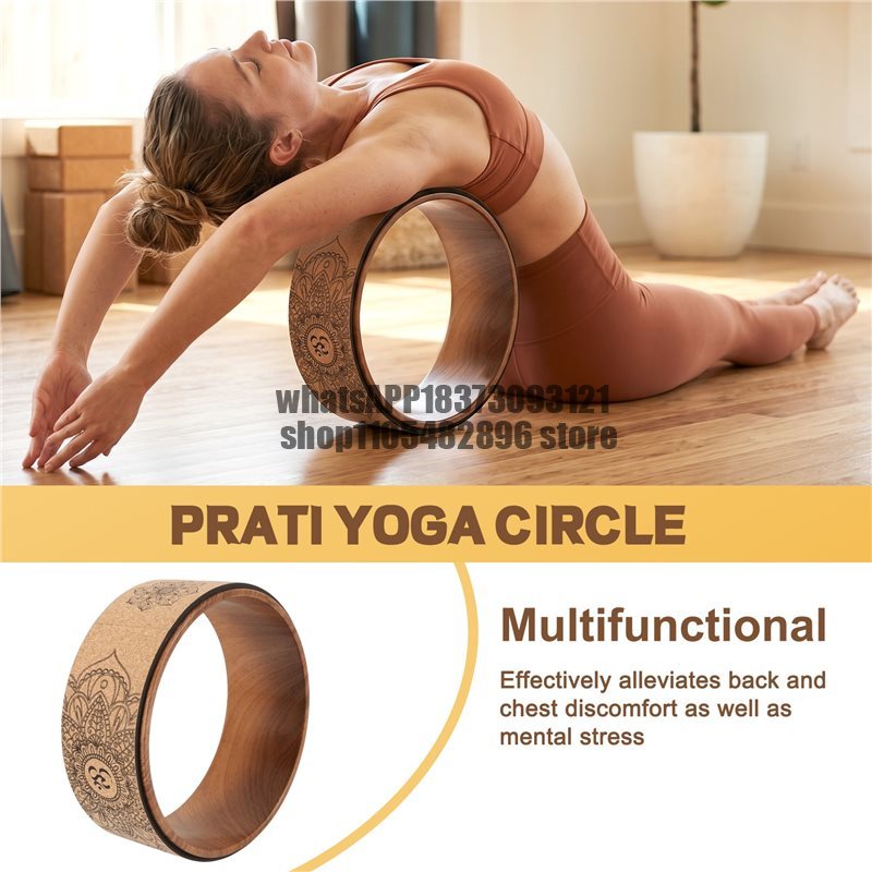 วงล้อโยคะทำจากไม้ก๊อกราคาประหย - Yoga Wheel Dharma บทวิจารณ์และราคา