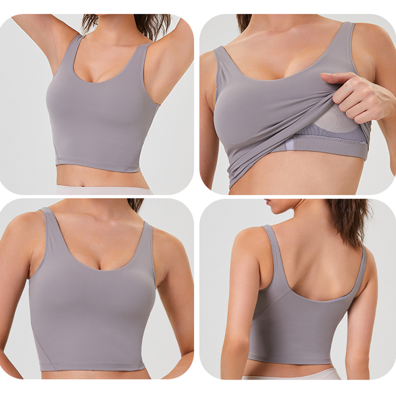 ผู้หญิงโยคะเสื้อกั๊กออกกําลังก - Pilates Yoga Clothes บทวิจารณ์และราคา