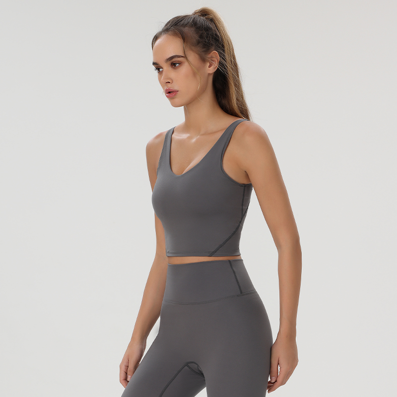 ผู้หญิงโยคะเสื้อกั๊กออกกําลังก - Pilates Yoga Clothes บทวิจารณ์และราคา