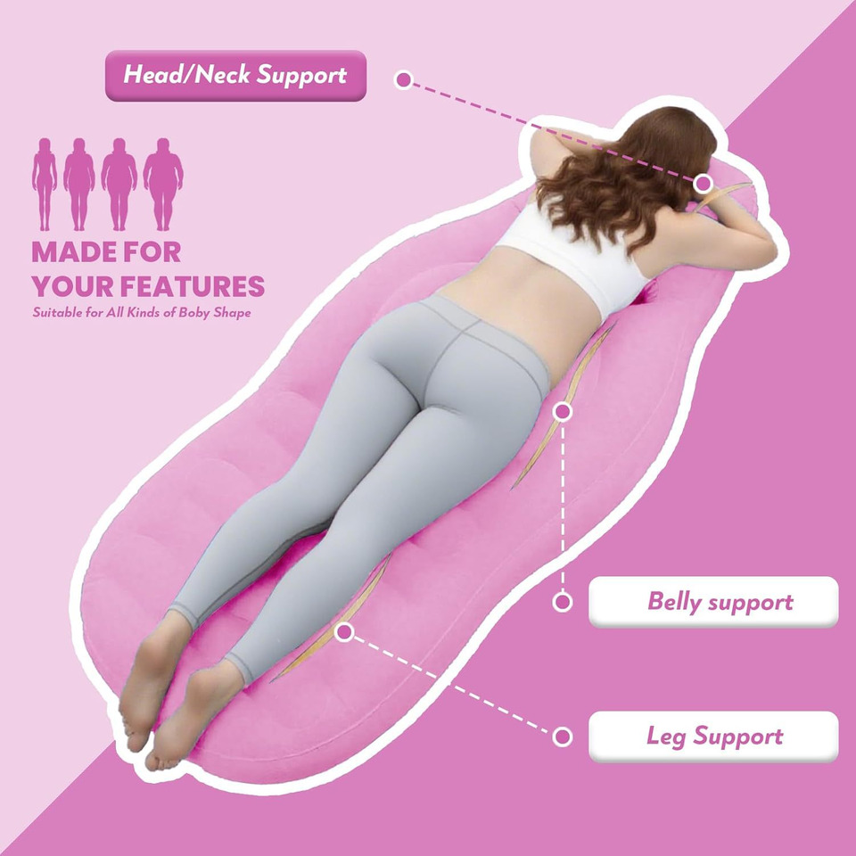 หมอนรองครรภ์แบบเป่าลม แผ่นรองโ - Pilates Yoga Studio บทวิจารณ์และราคา