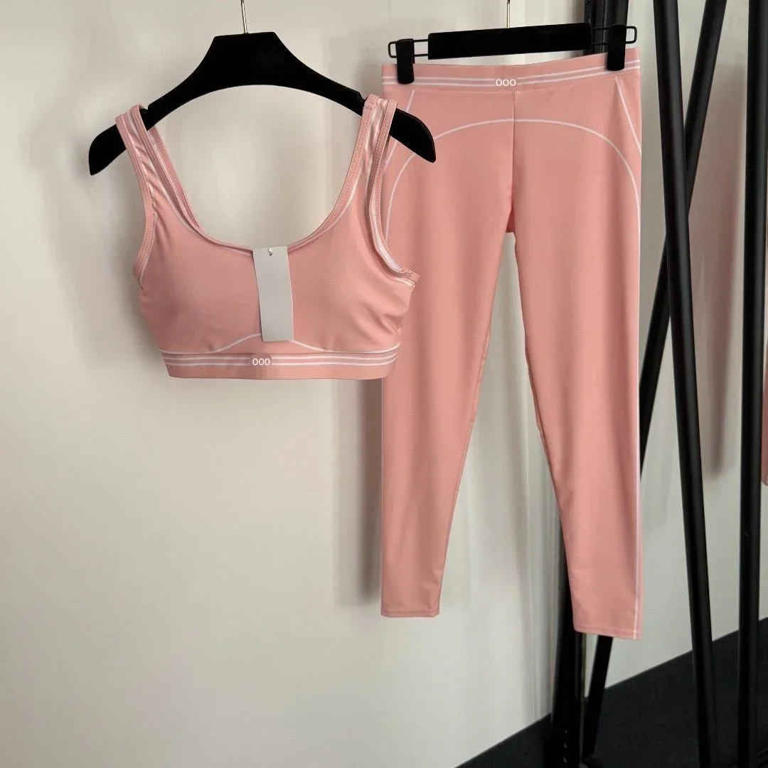 ชุดออกกำลังกายสองชิ้น เสื้อกล้ - Pilates Yoga Workout บทวิจารณ์และราคา