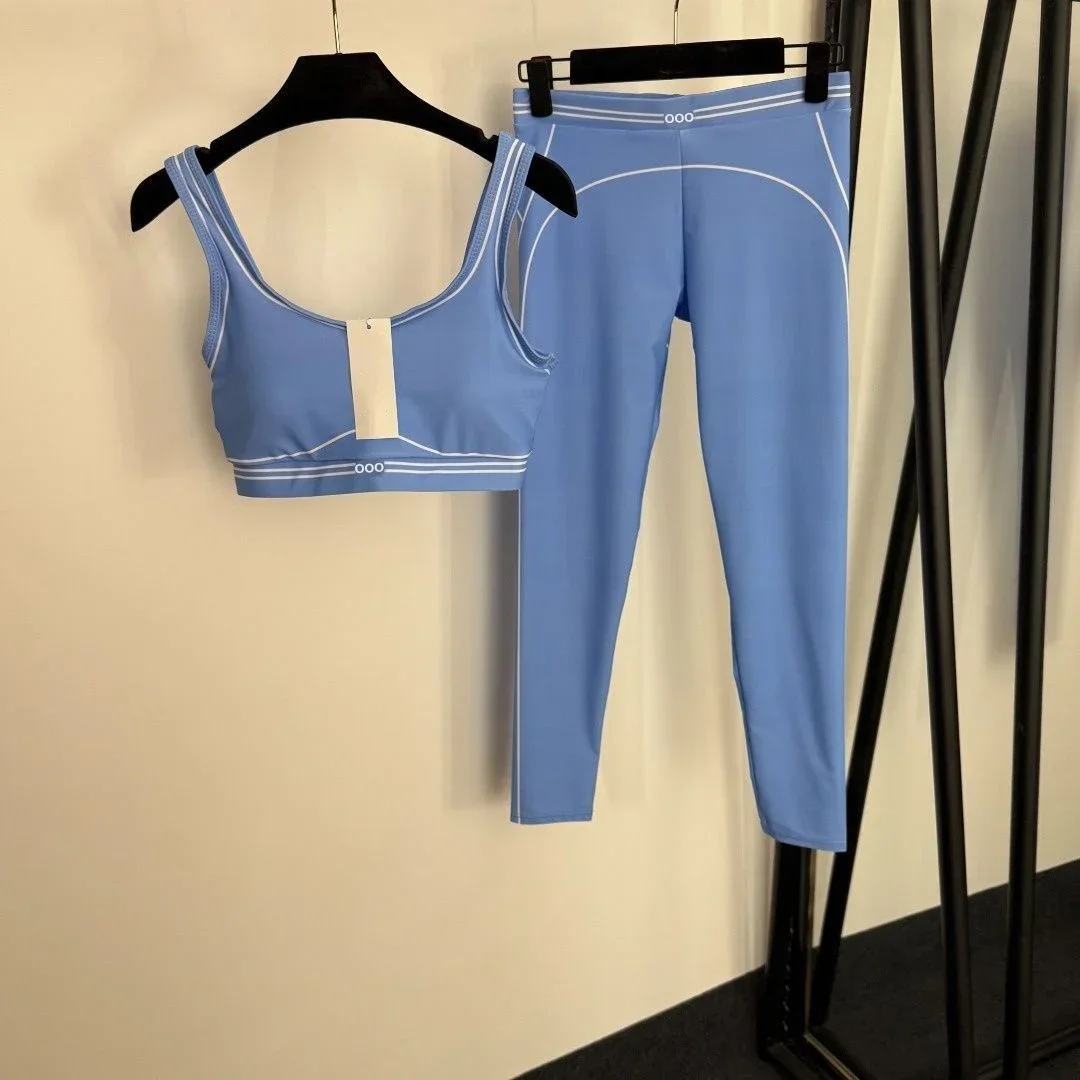 ชุดออกกำลังกายสองชิ้น เสื้อกล้ - Pilates Yoga Workout บทวิจารณ์และราคา