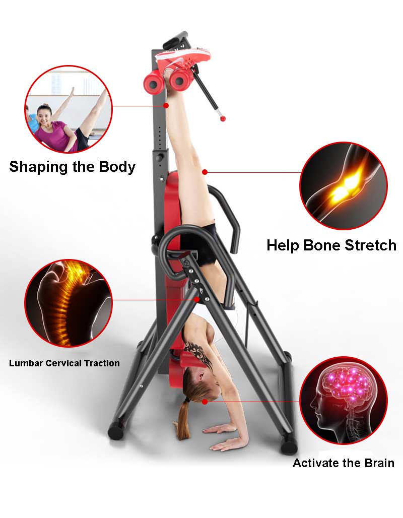 อุปกรณ์ออกกำลังกายพับได้ลดราคา - Inversion Table Fold บทวิจารณ์และราคา
