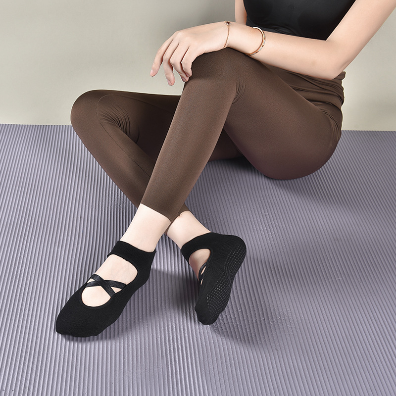 2 คู่ผ้าฝ้ายระบายอากาศดูดซับเห - Pilates Yoga Clothes บทวิจารณ์และราคา