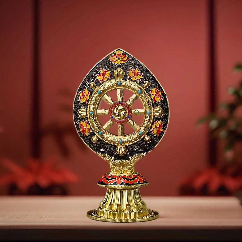 ของตกแต่งวงล้อธรรมะทิเบตสำหรับ - Yoga Wheel Dharma บทวิจารณ์และราคา
