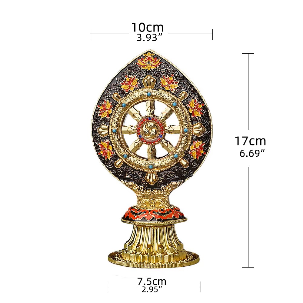 ของตกแต่งวงล้อธรรมะทิเบตสำหรับ - Yoga Wheel Dharma บทวิจารณ์และราคา