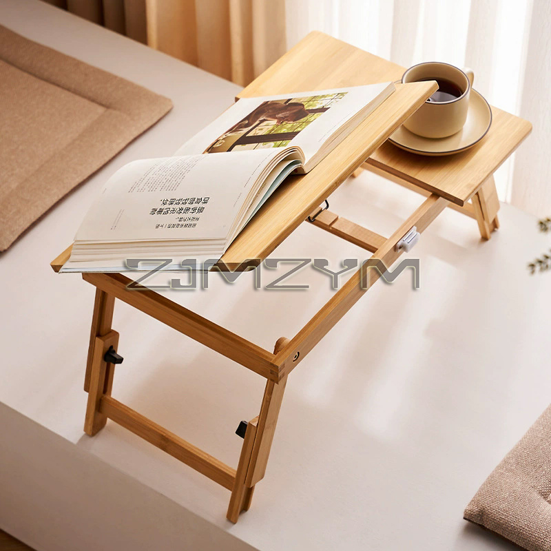 โต๊ะวางแล็ปท็อปแบบพับได้ ไม้ไผ - Inversion Table Fold บทวิจารณ์และราคา
