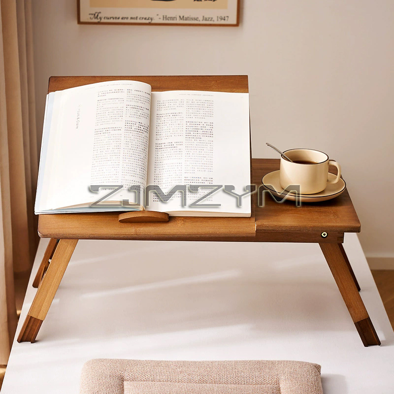 โต๊ะวางแล็ปท็อปแบบพับได้ ไม้ไผ - Inversion Table Fold บทวิจารณ์และราคา