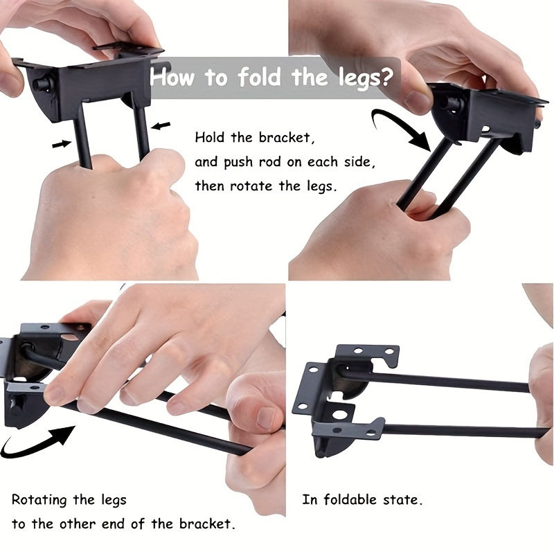 กิ๊บติดผมพับได้4ชิ้นขา Kaki Ka - Inversion Table Fold บทวิจารณ์และราคา