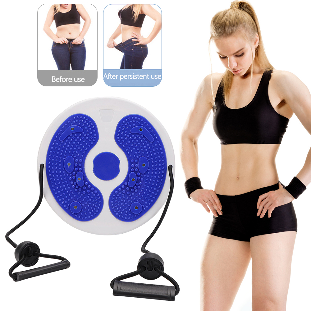 แผ่นหมุนกระชับสัดส่วนพร้อมเชือ - Balance Board Wobble บทวิจารณ์และราคา