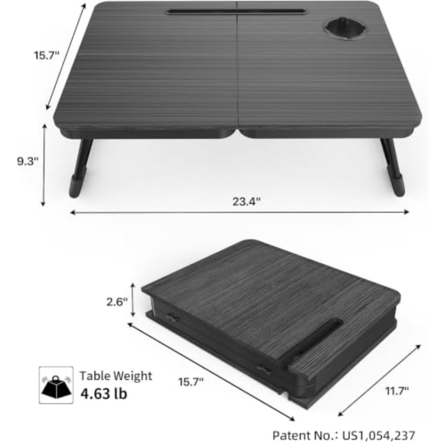 โต๊ะวางแล็ปท็อปแบบพับได้ขนาด 2 - Inversion Table Fold บทวิจารณ์และราคา