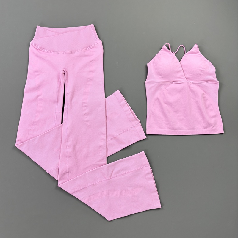 ชุดโยคะออกกำลังกายไร้รอยต่อสำห - Pilates Yoga Clothes บทวิจารณ์และราคา